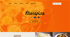 Desktop Screenshot of khanapina-dinning.com